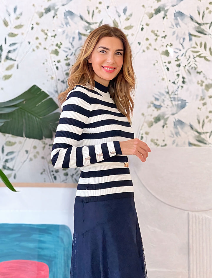Pullover marinero