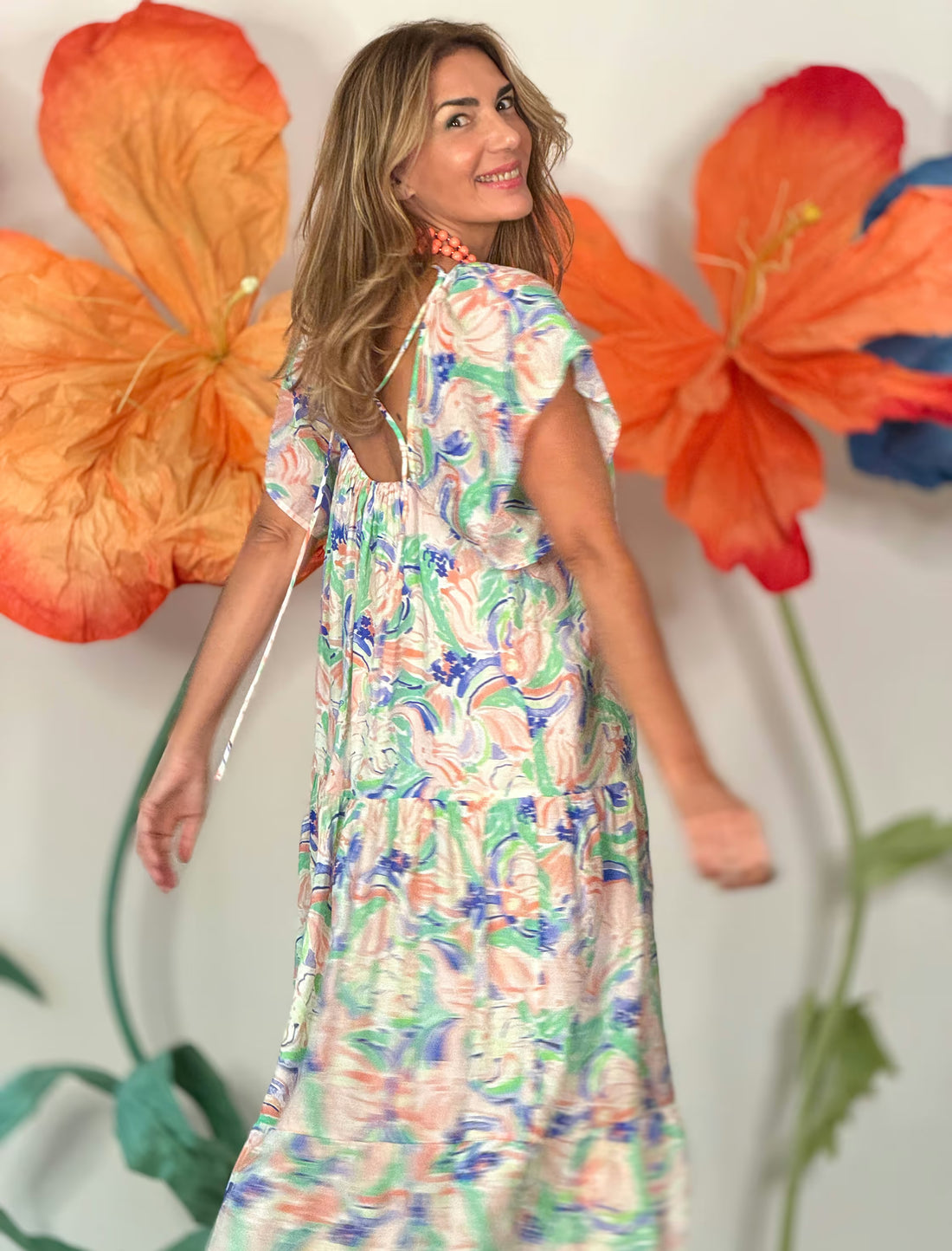 Vestido largo boho Carolina