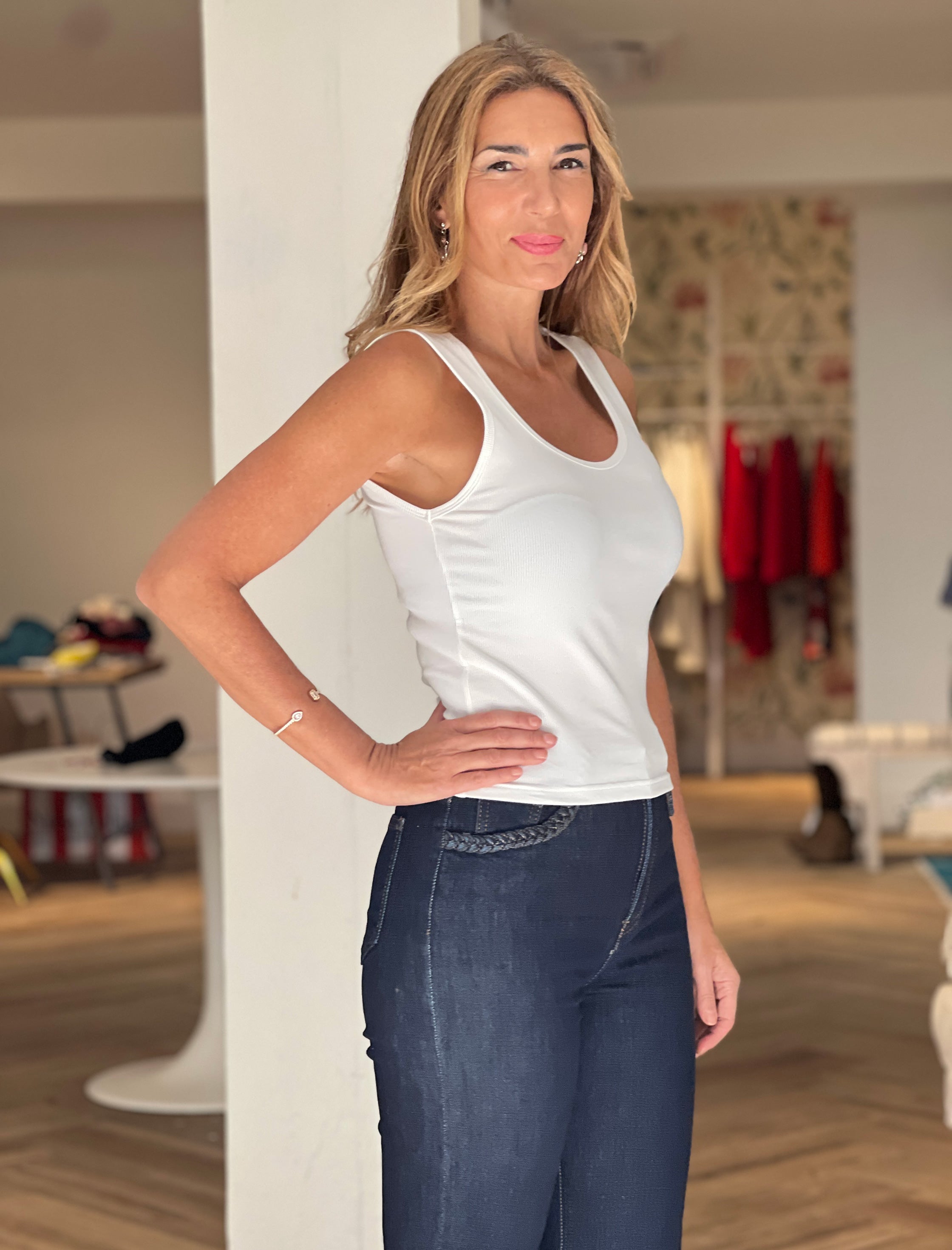 Camiseta básica blanco