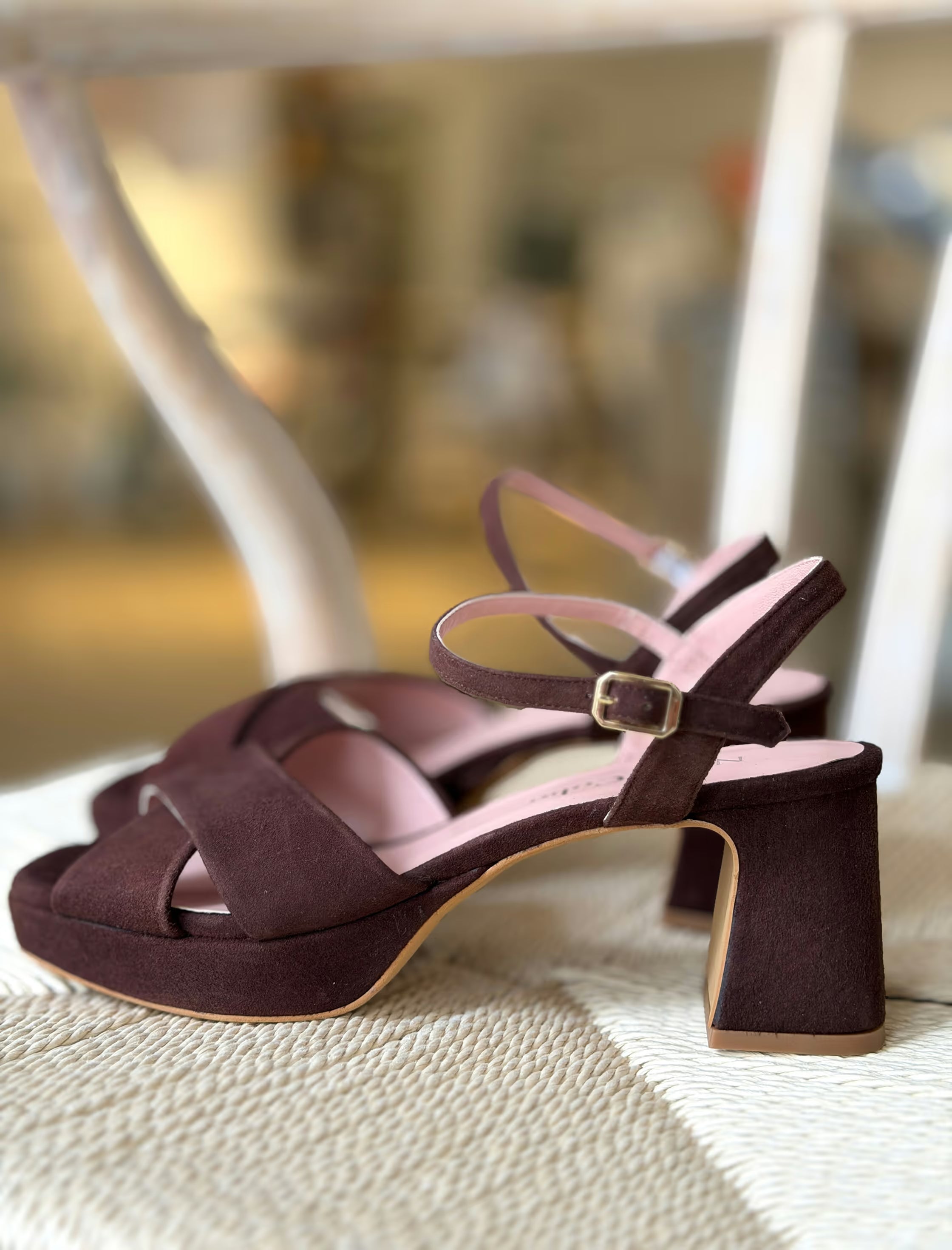Sandalia Más Cómoda Marrón chocolate