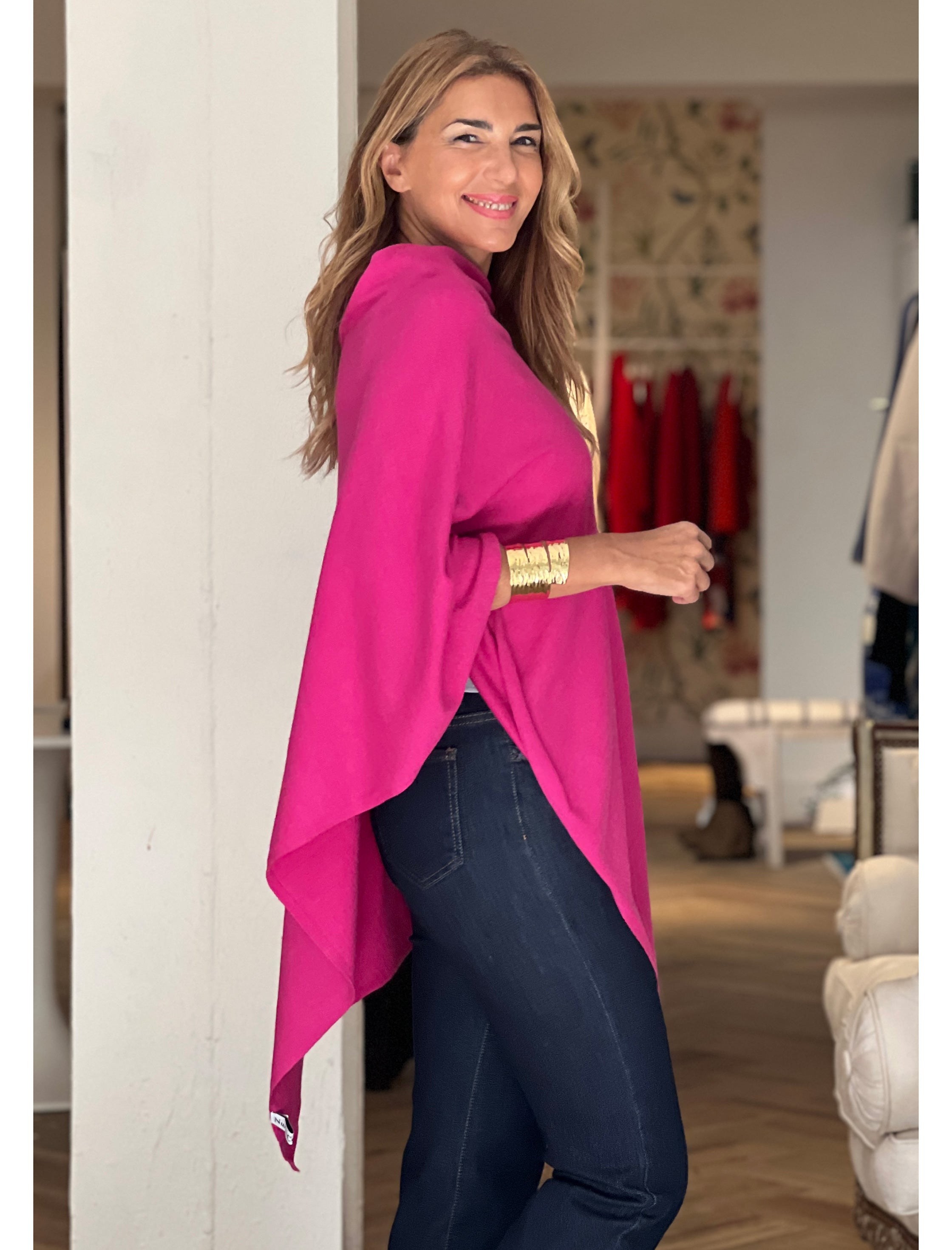 Capa Chic Deliciosa Fucsia