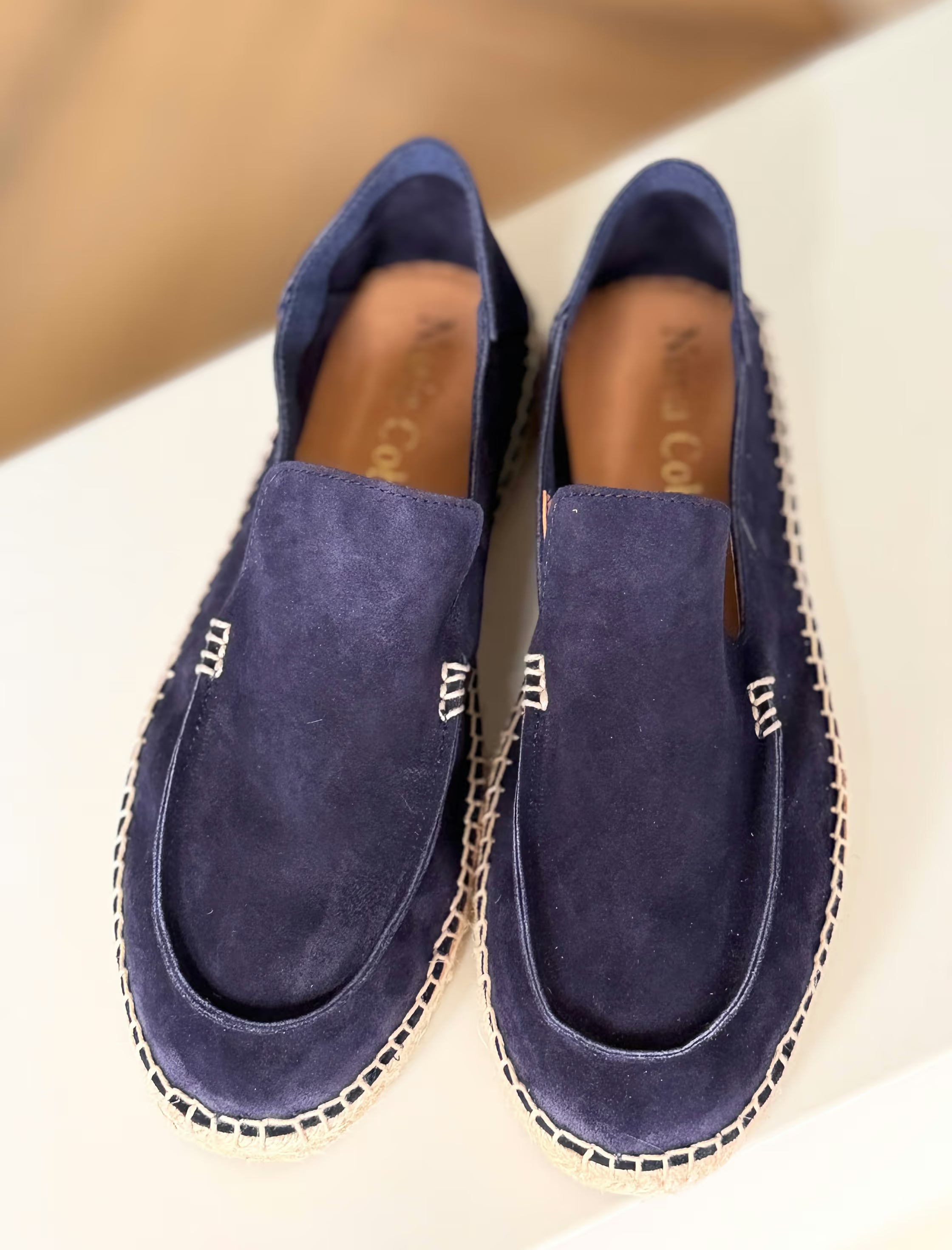 Men's chic loafer espadrille navy