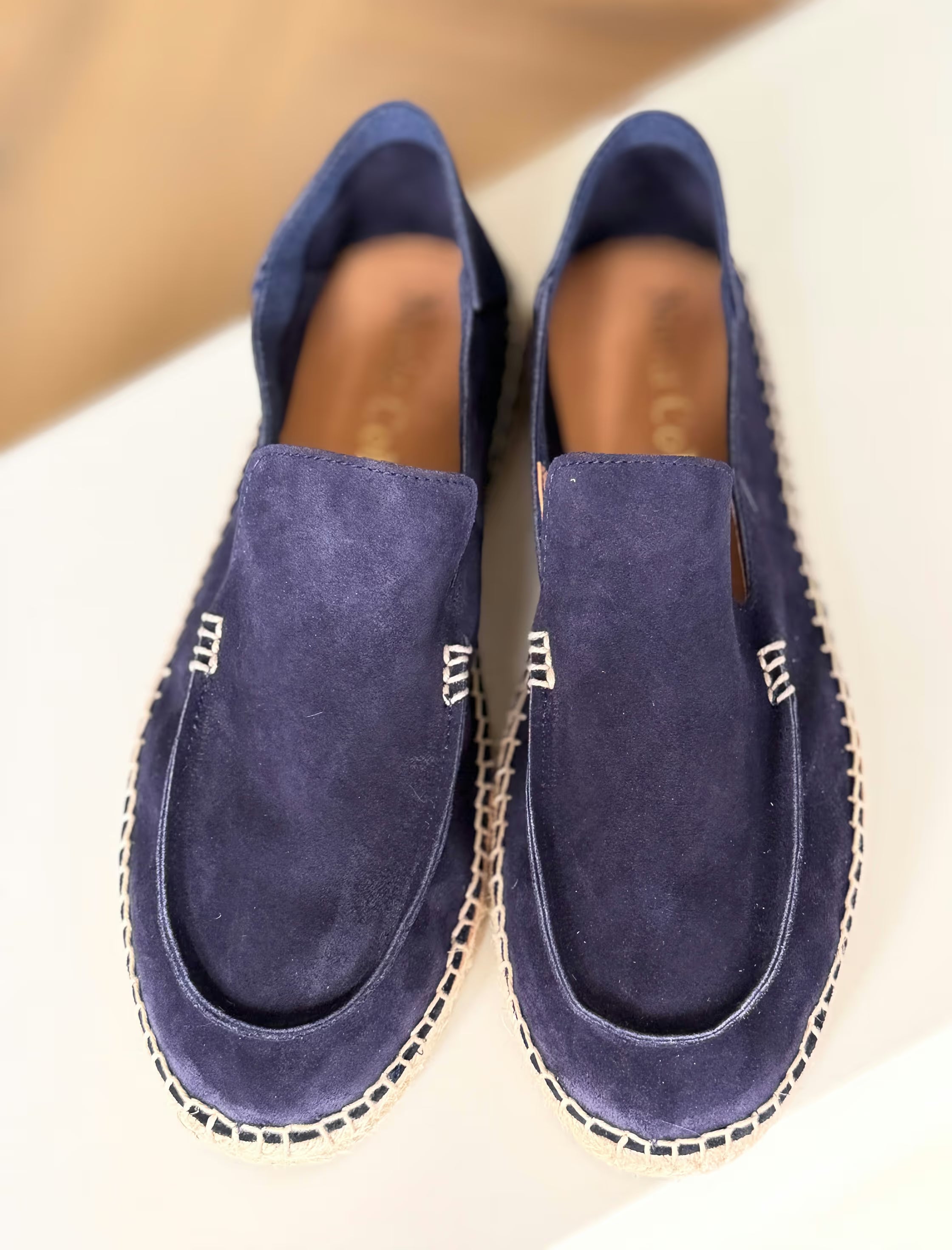 Men's chic loafer espadrille navy