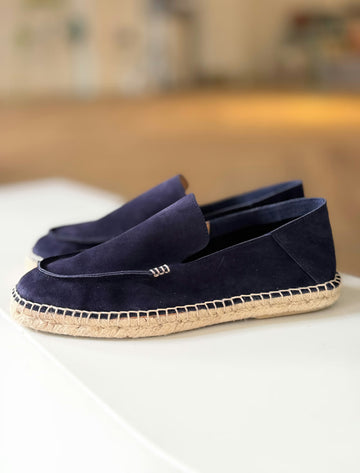 Men's chic loafer espadrille navy