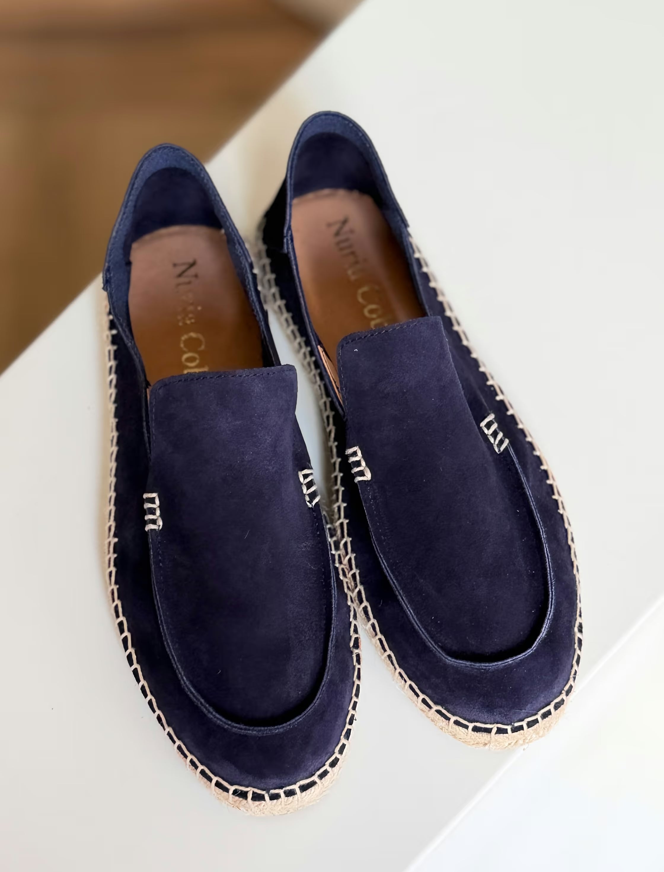 Men's chic loafer espadrille navy