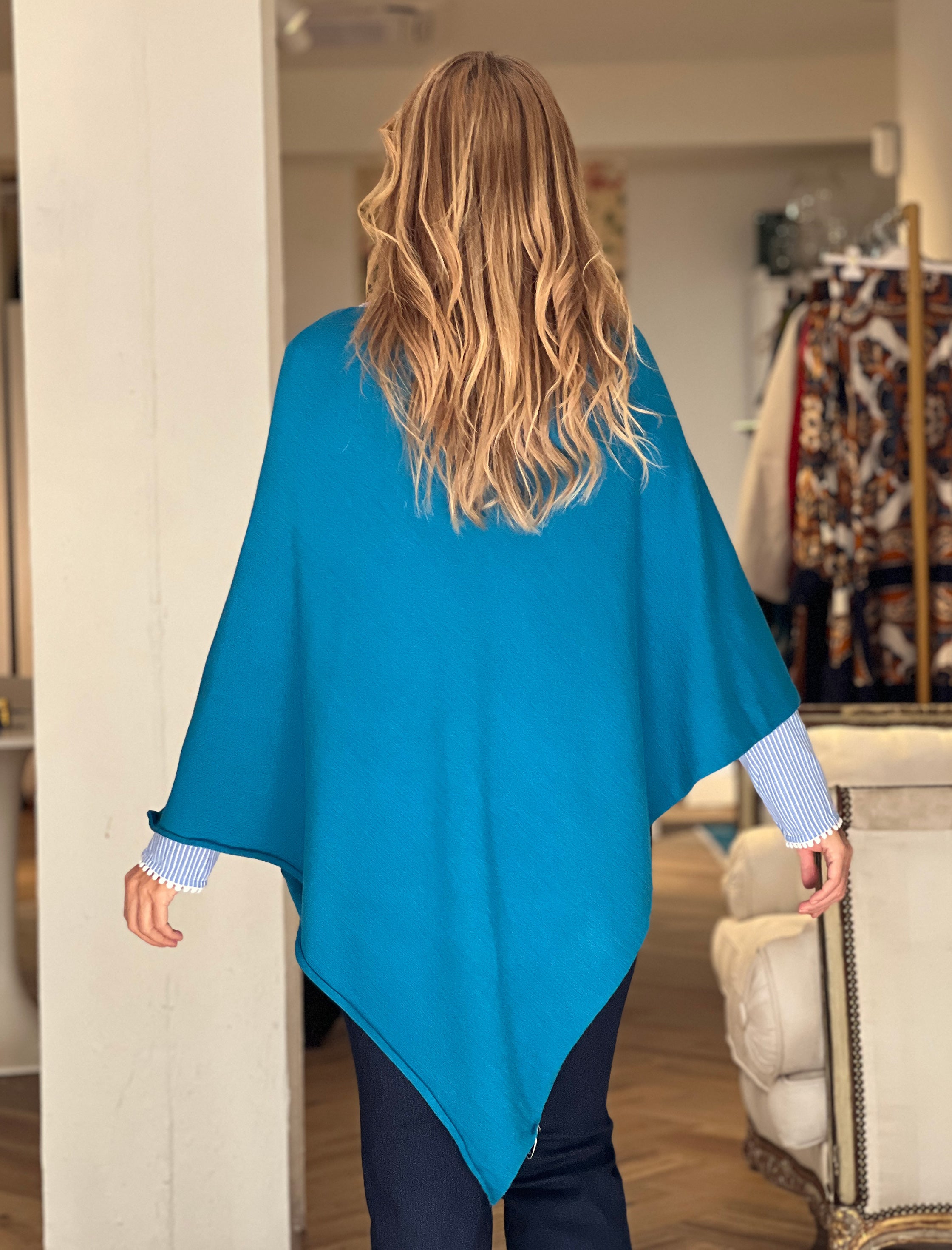 Capa Chic Deliciosa azul turquesa