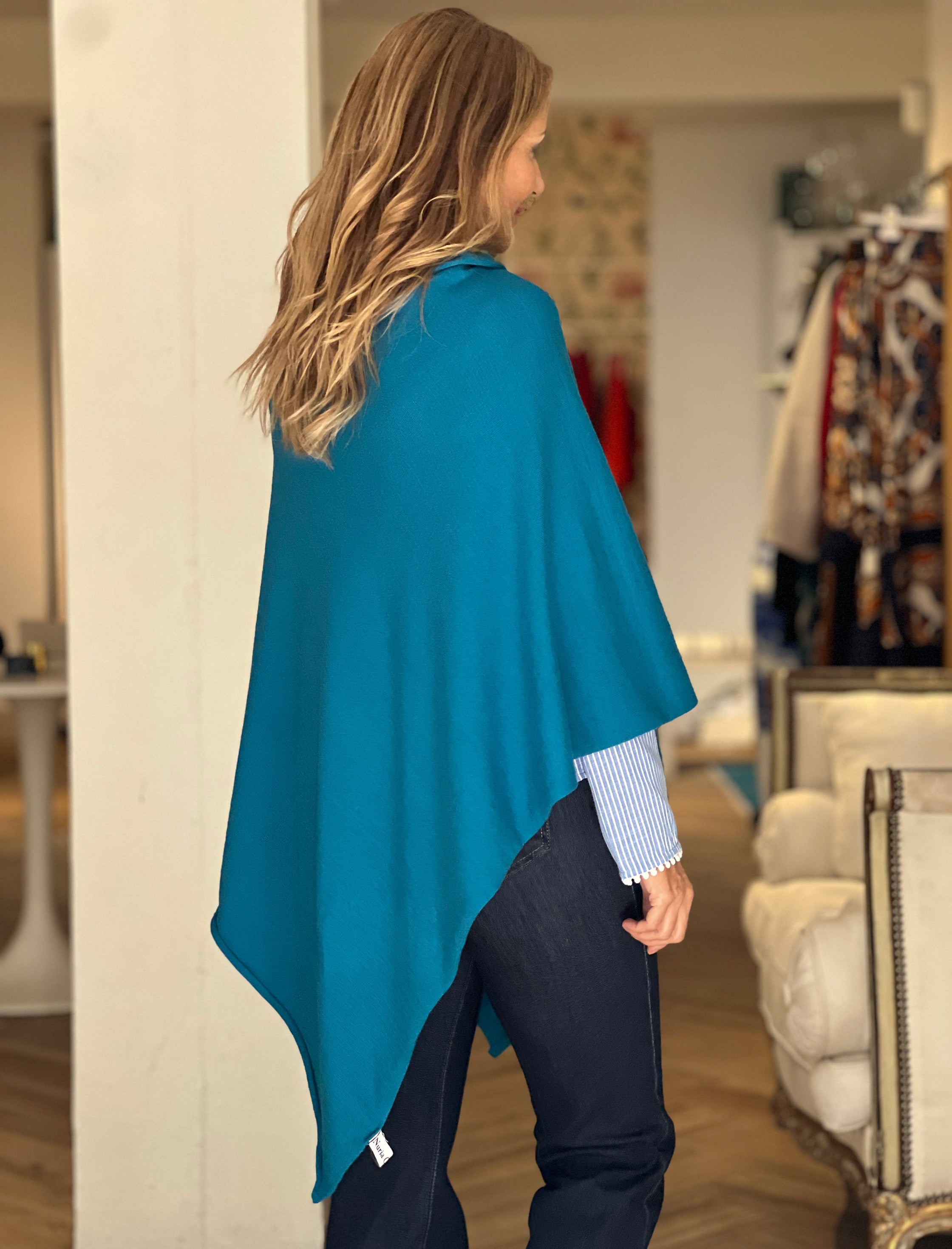Capa Chic Deliciosa azul turquesa