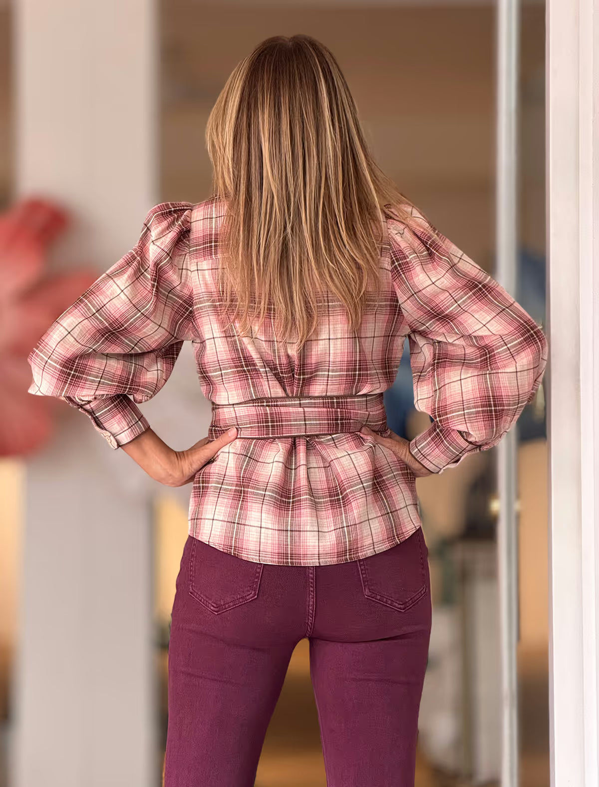 Camisa ideal de cuadros Jimena