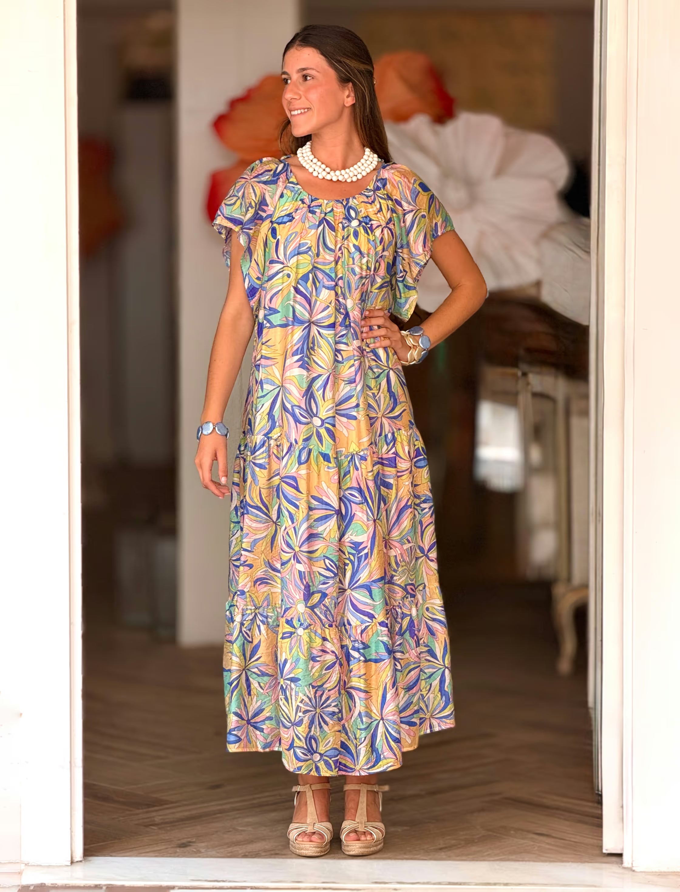 Vestido largo boho Sofia