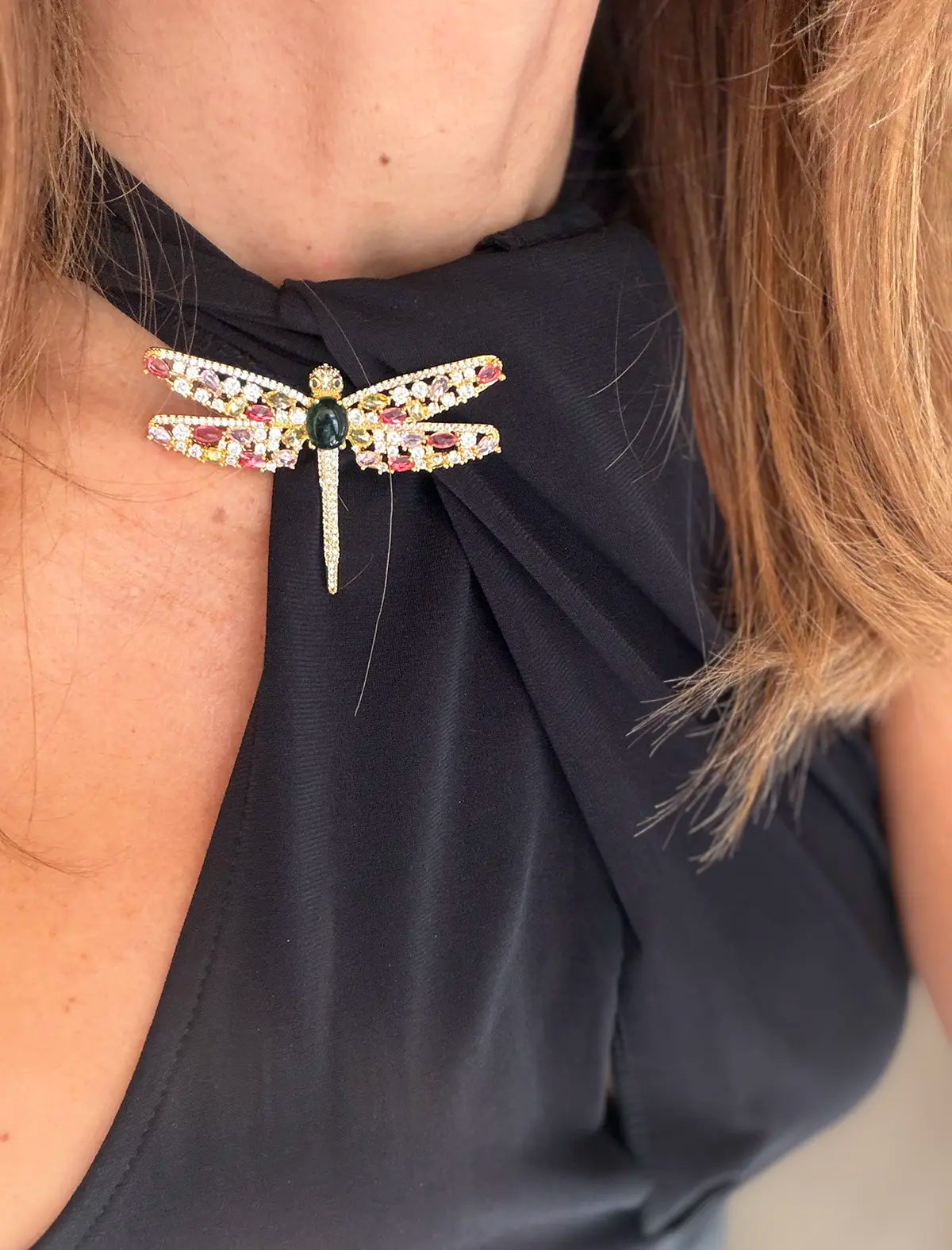 Marvelous Dragonfly Brooch