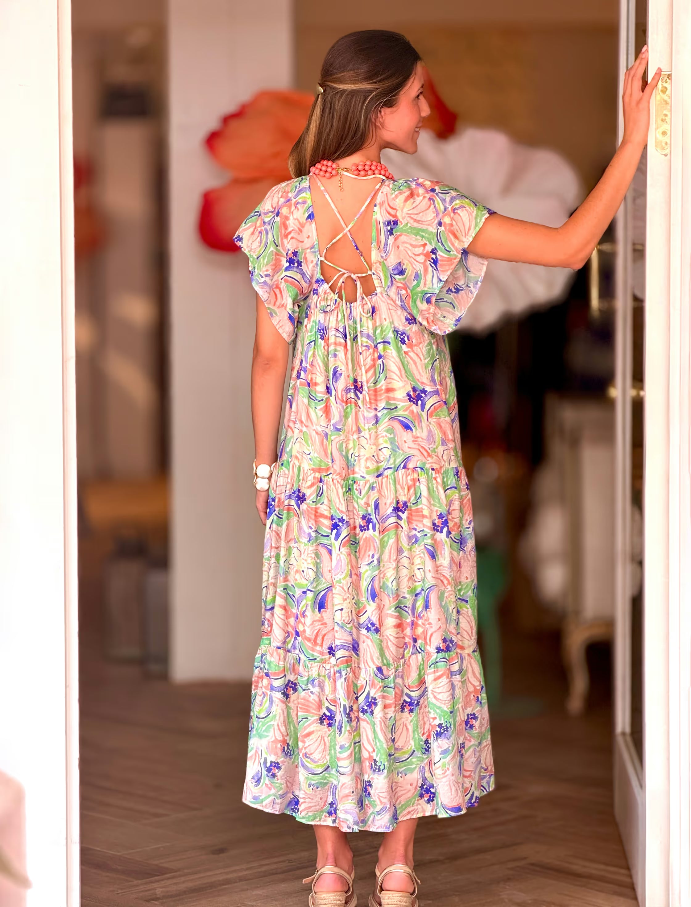 Vestido largo boho Carolina