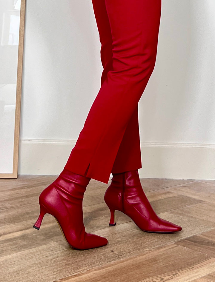 Botín Poppy Marsala