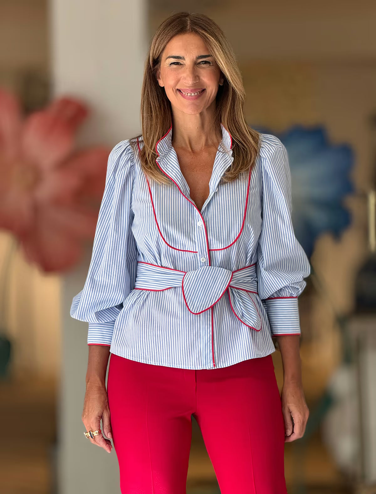 Camisa ideal de rayas Casilda