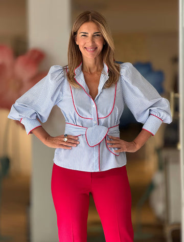Camisa ideal de rayas Casilda