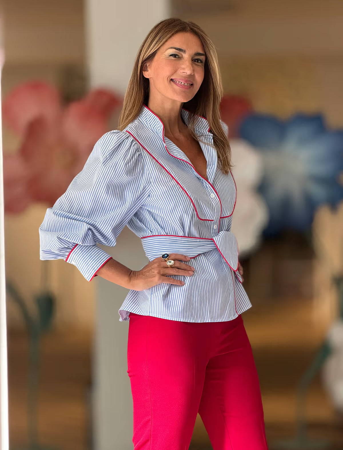 Camisa ideal de rayas Casilda