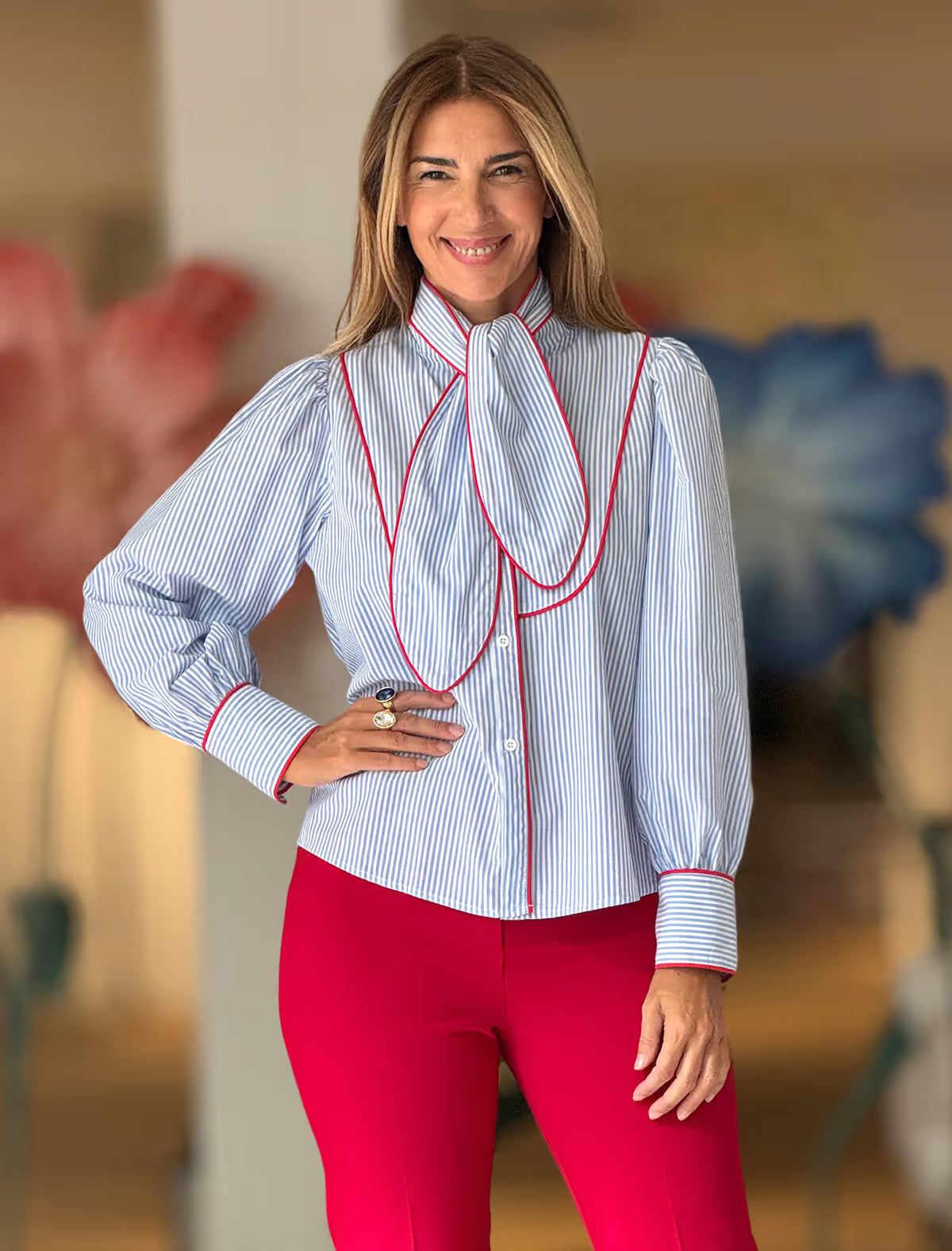 Camisa ideal de rayas Casilda