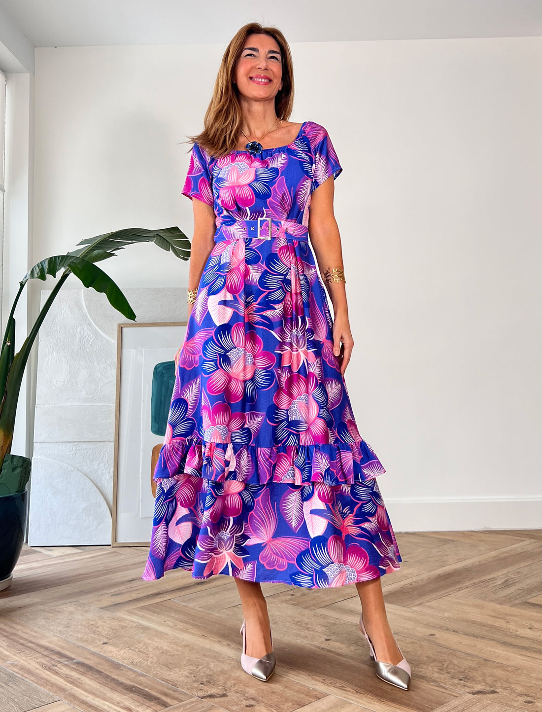 Vestido más color azul