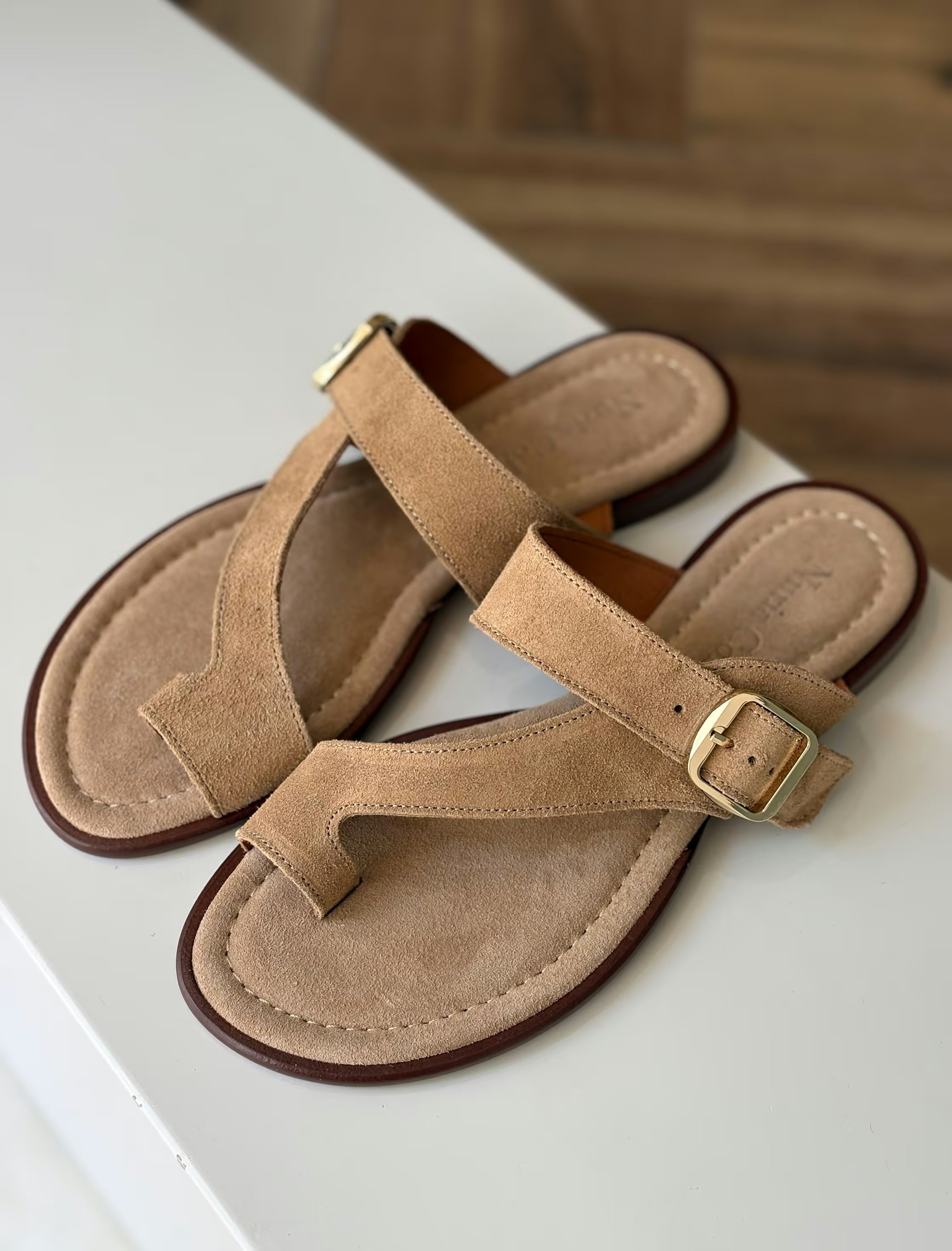 Sandalia cool muy soft camel