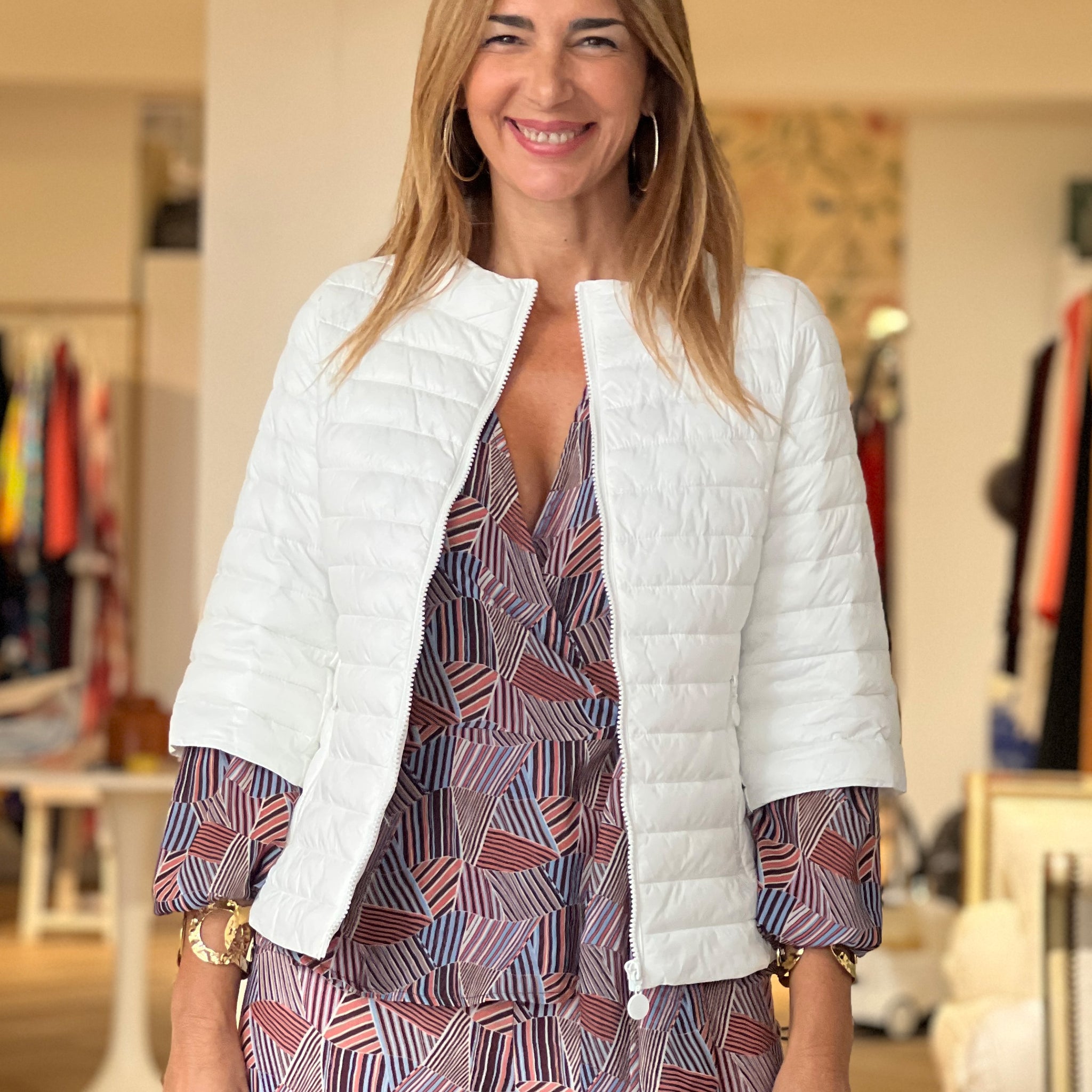 SUPERIDEALISIMO WHITE ANORAK 