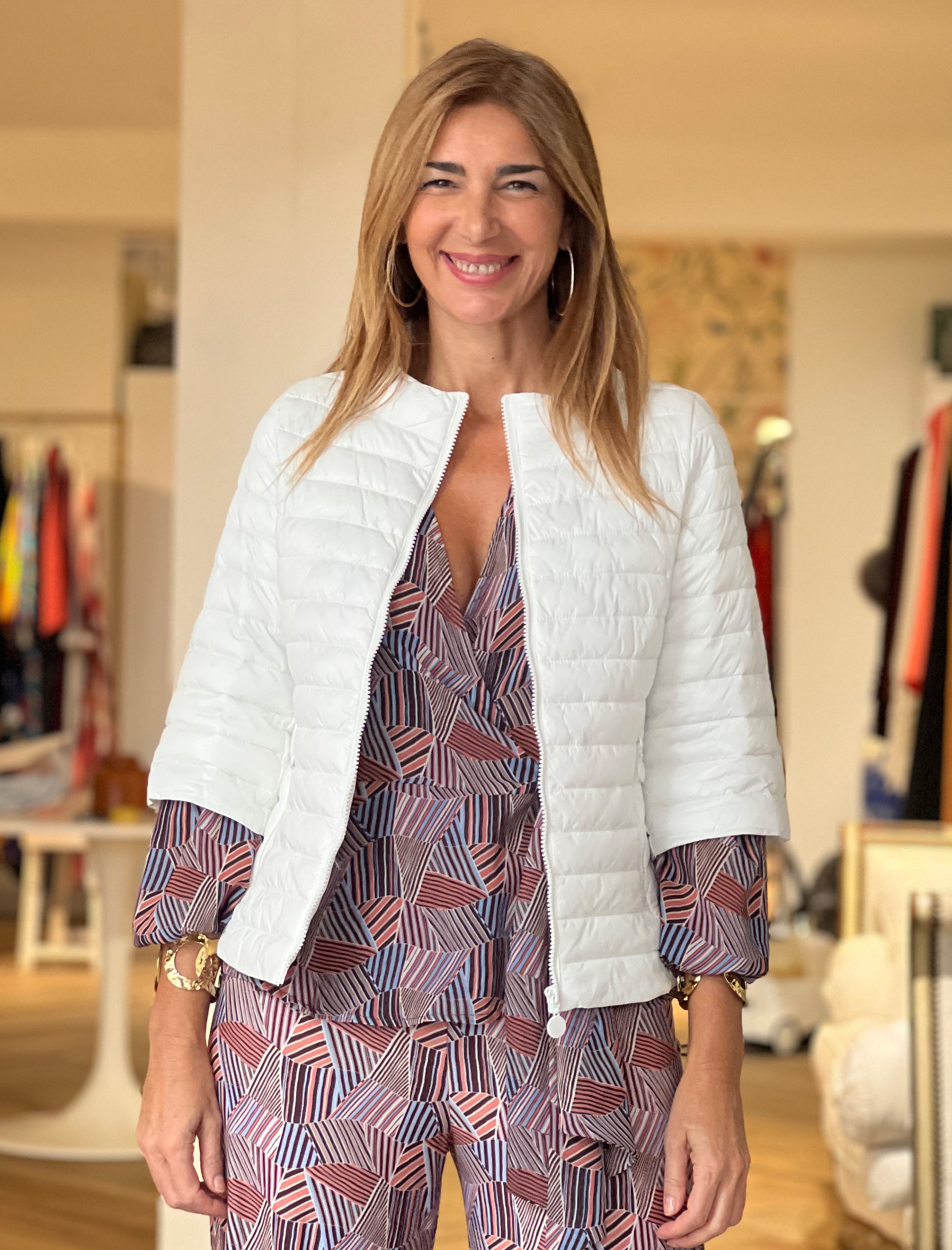 SUPERIDEALISIMO WHITE ANORAK 