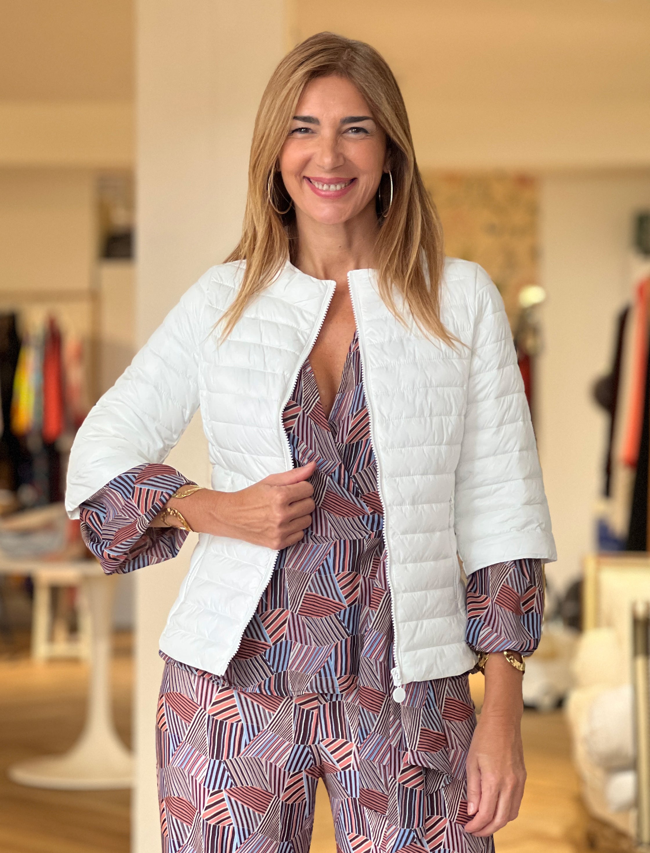 SUPERIDEALISIMO WHITE ANORAK 