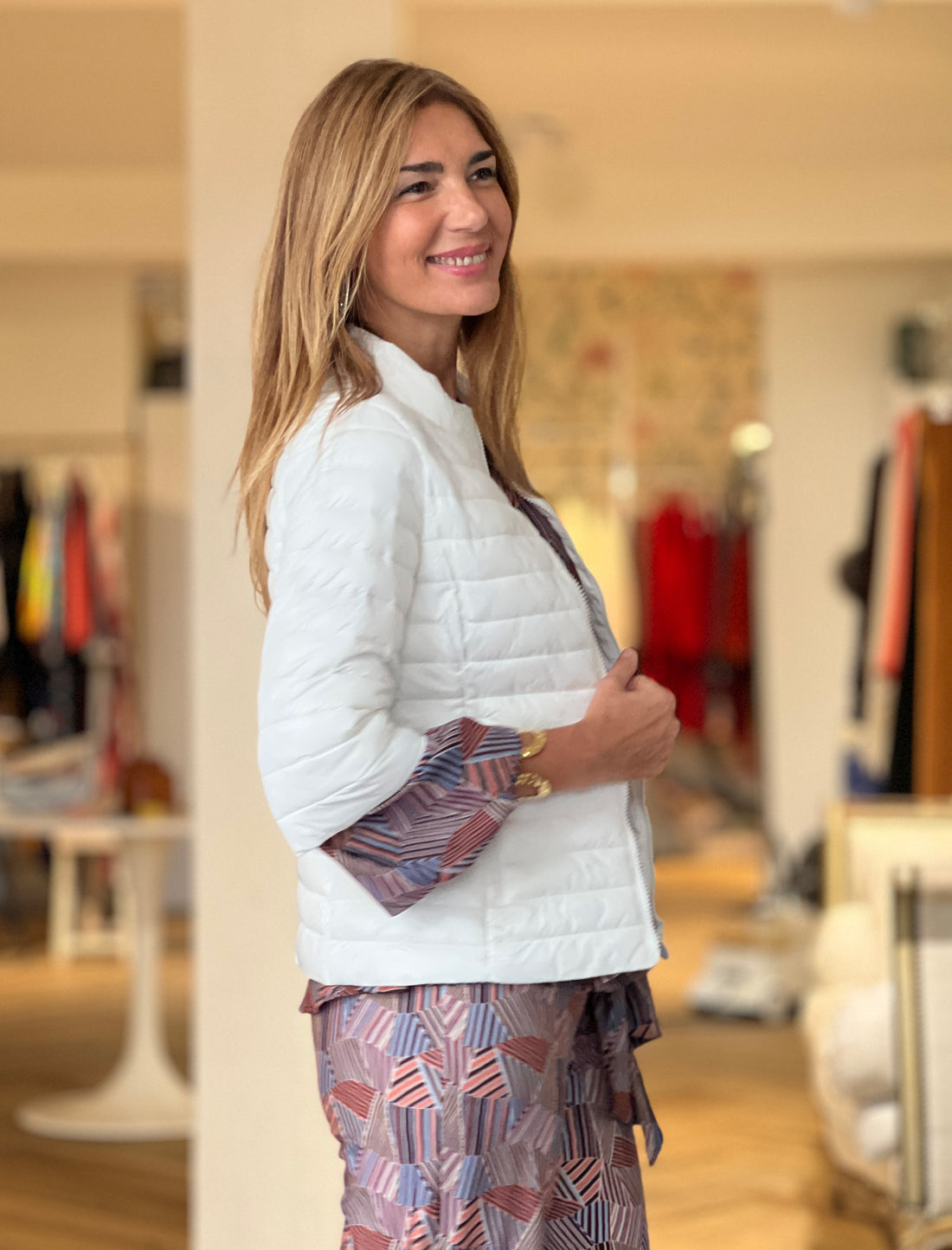 SUPERIDEALISIMO WHITE ANORAK 