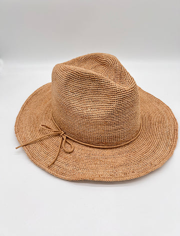 SOMBRERO NATURAL MUY CHIC