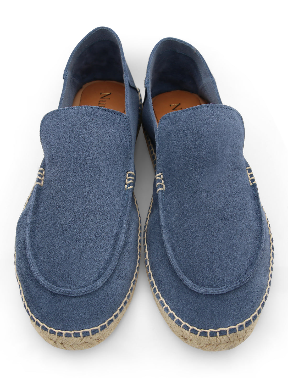 Alpargata de hombre mocasín chic azul