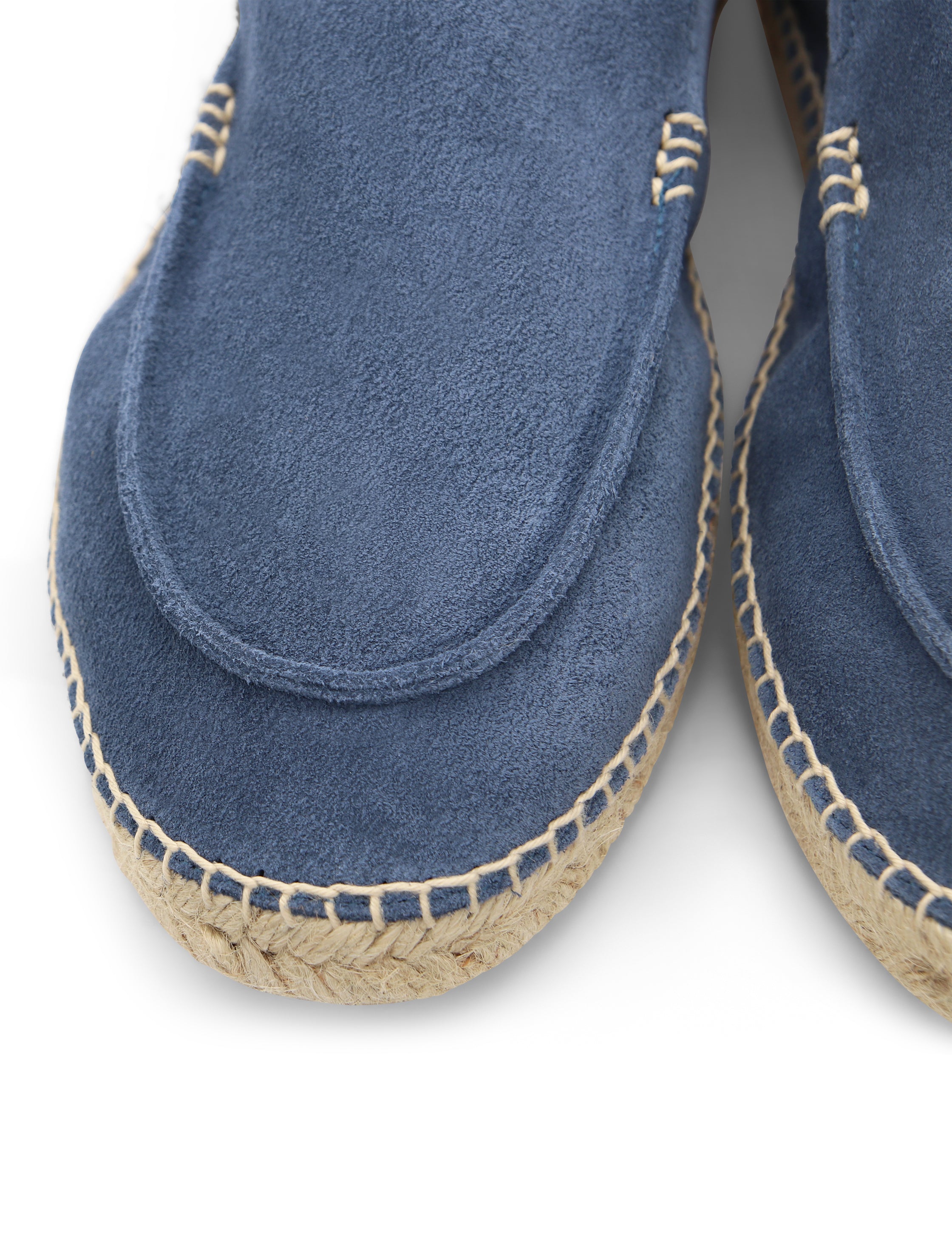 Alpargata de hombre mocasín chic azul