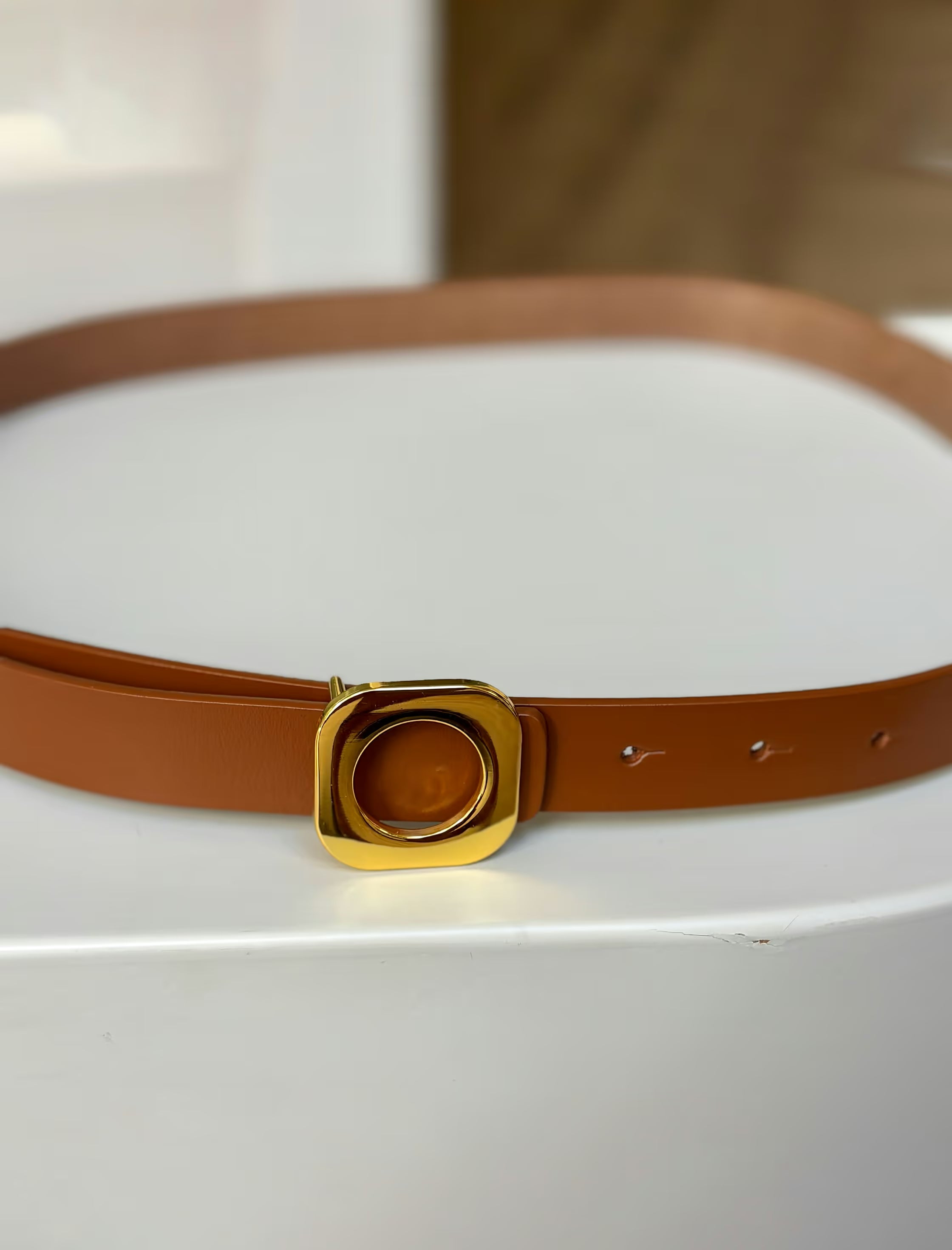 Brown Closet Bottom Belt
