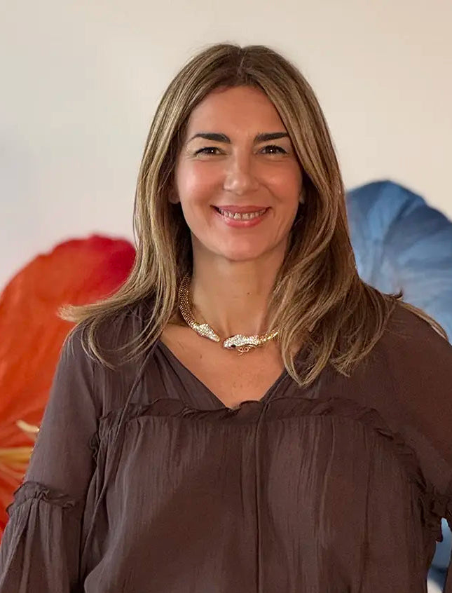 Gargantilla serpiente dorada