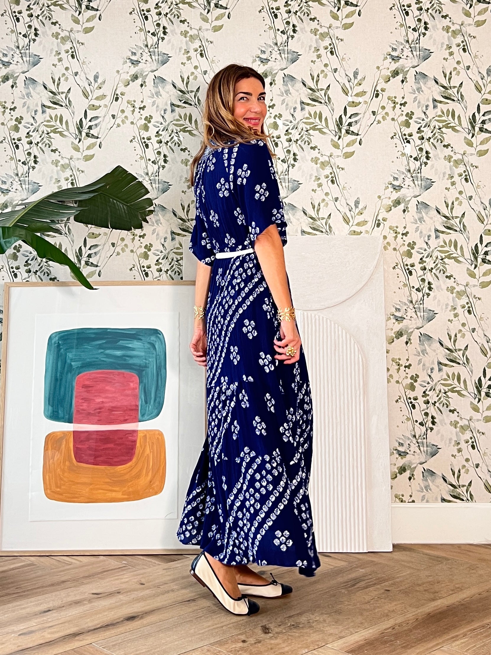 VESTIDO IDEAL BOHO AZUL