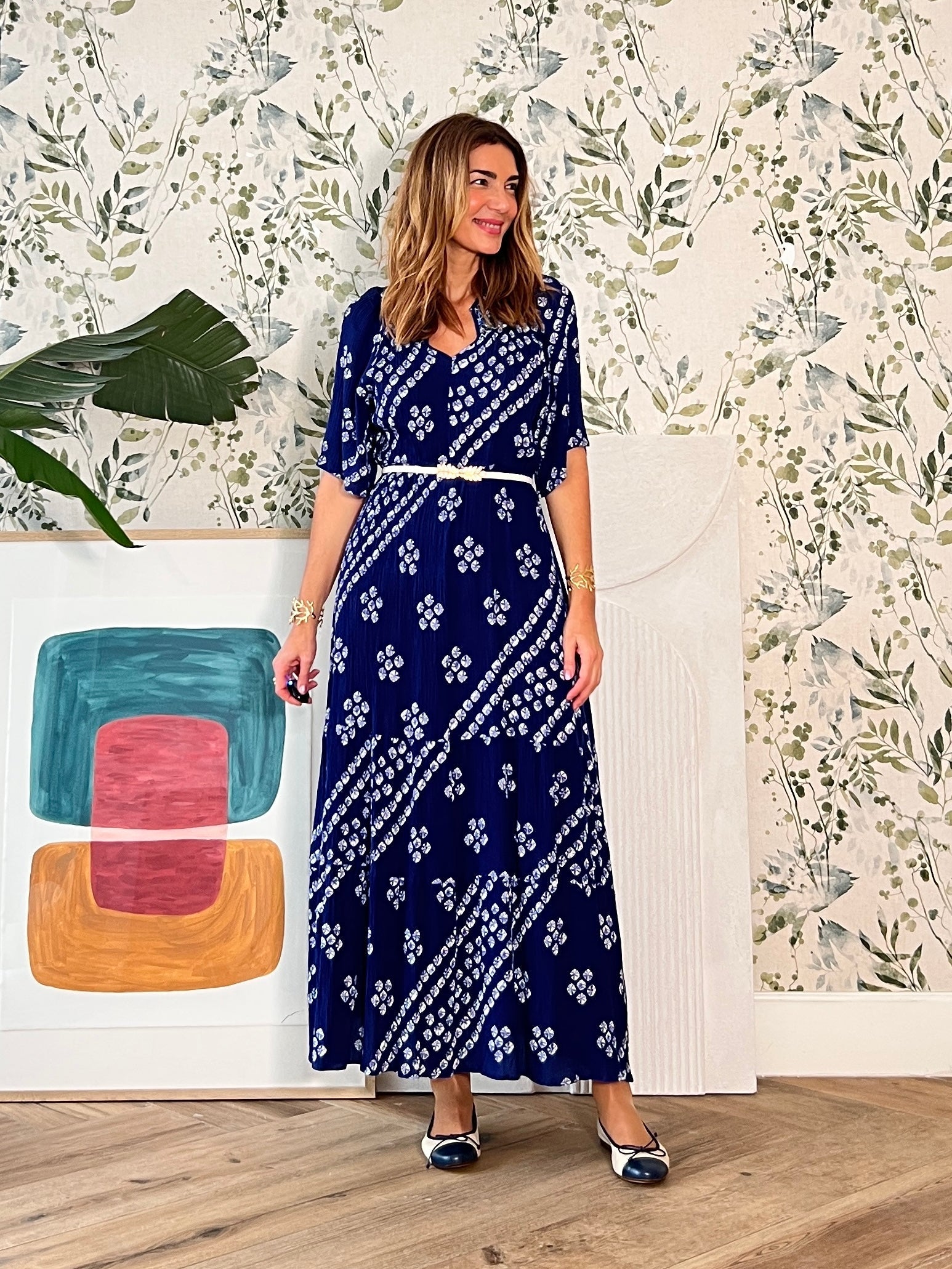 VESTIDO IDEAL BOHO AZUL