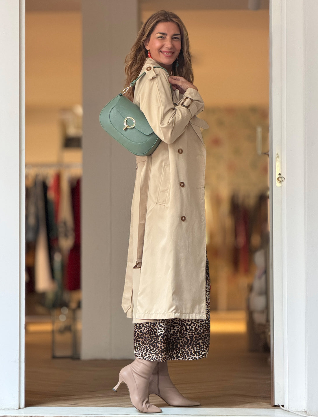 Bolso Nuria Carolina Verde agua