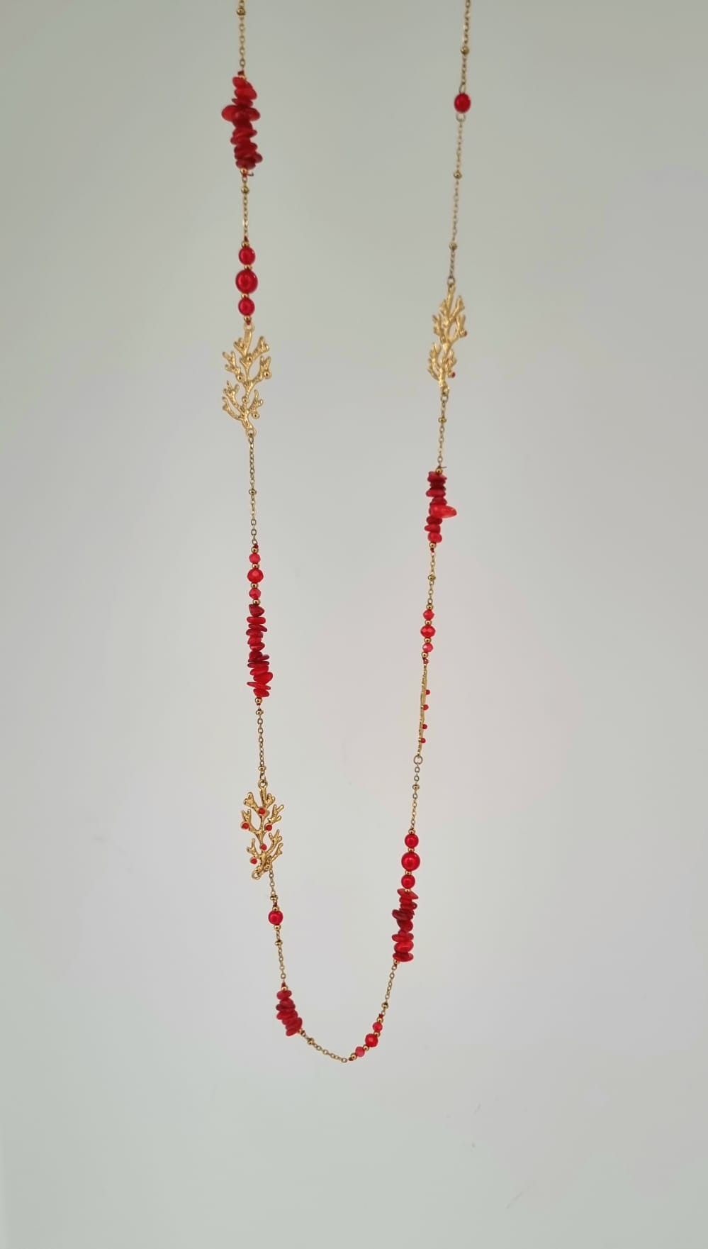 Collar amo el coral