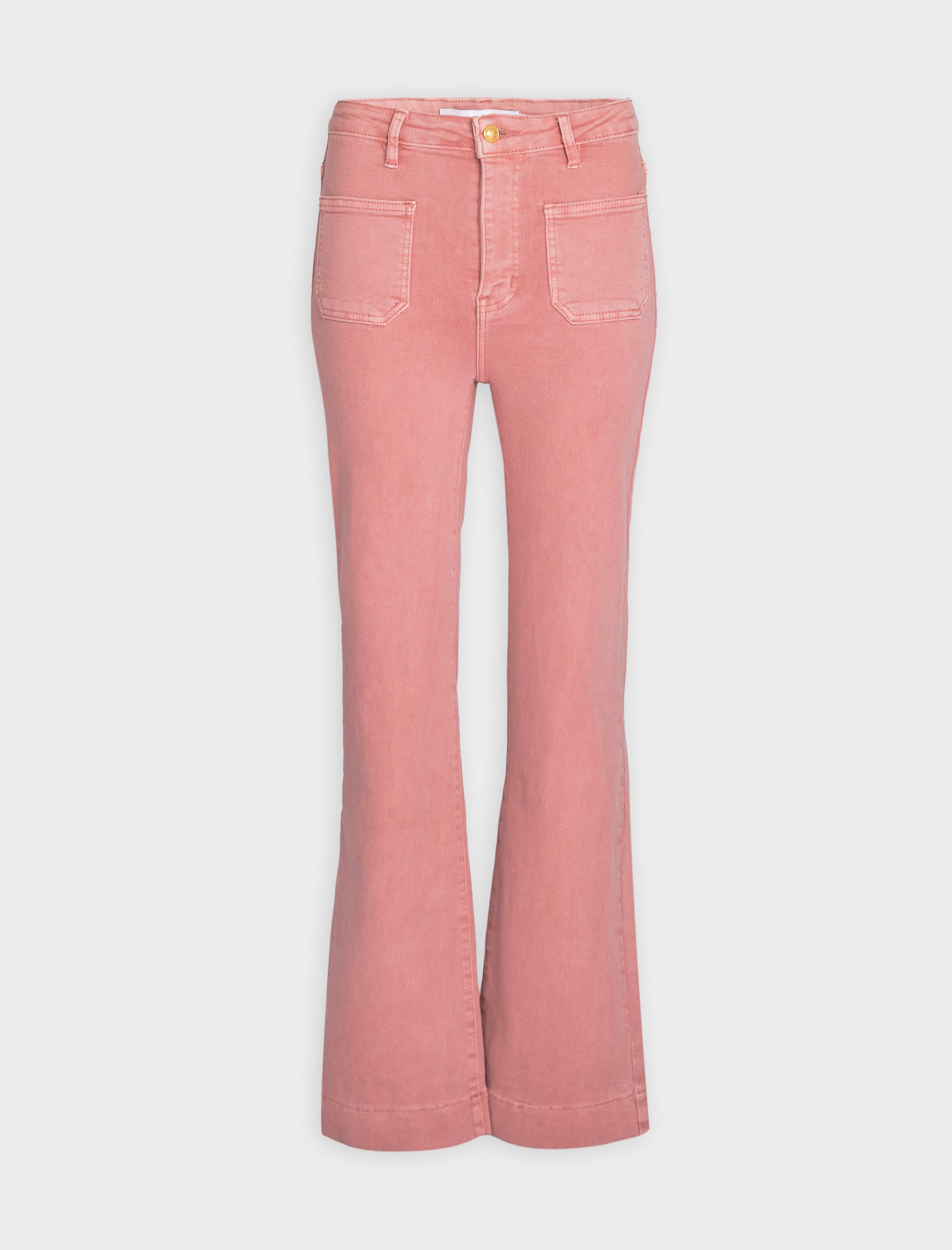 Pantalón vaquero rosa de bolsillos Nuria Cobo