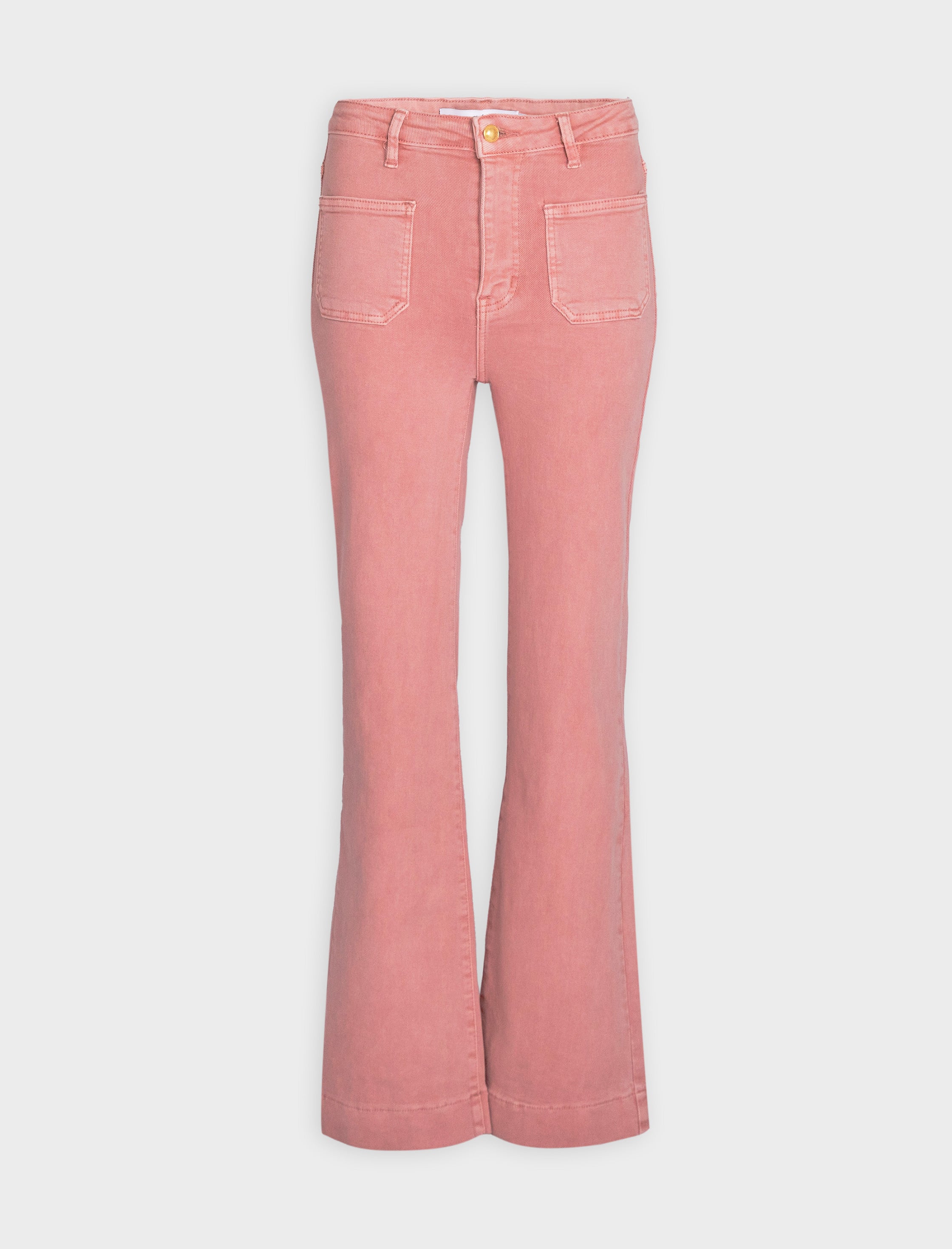 Pantalón vaquero rosa de bolsillos Nuria Cobo