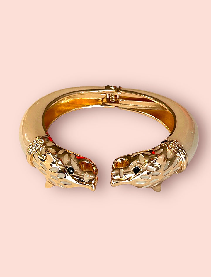 BRAZALETE PANTERA MARFIL