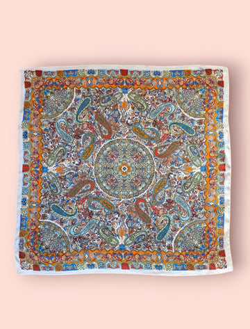 Colorful pashley neck scarf (name Nuria pending)