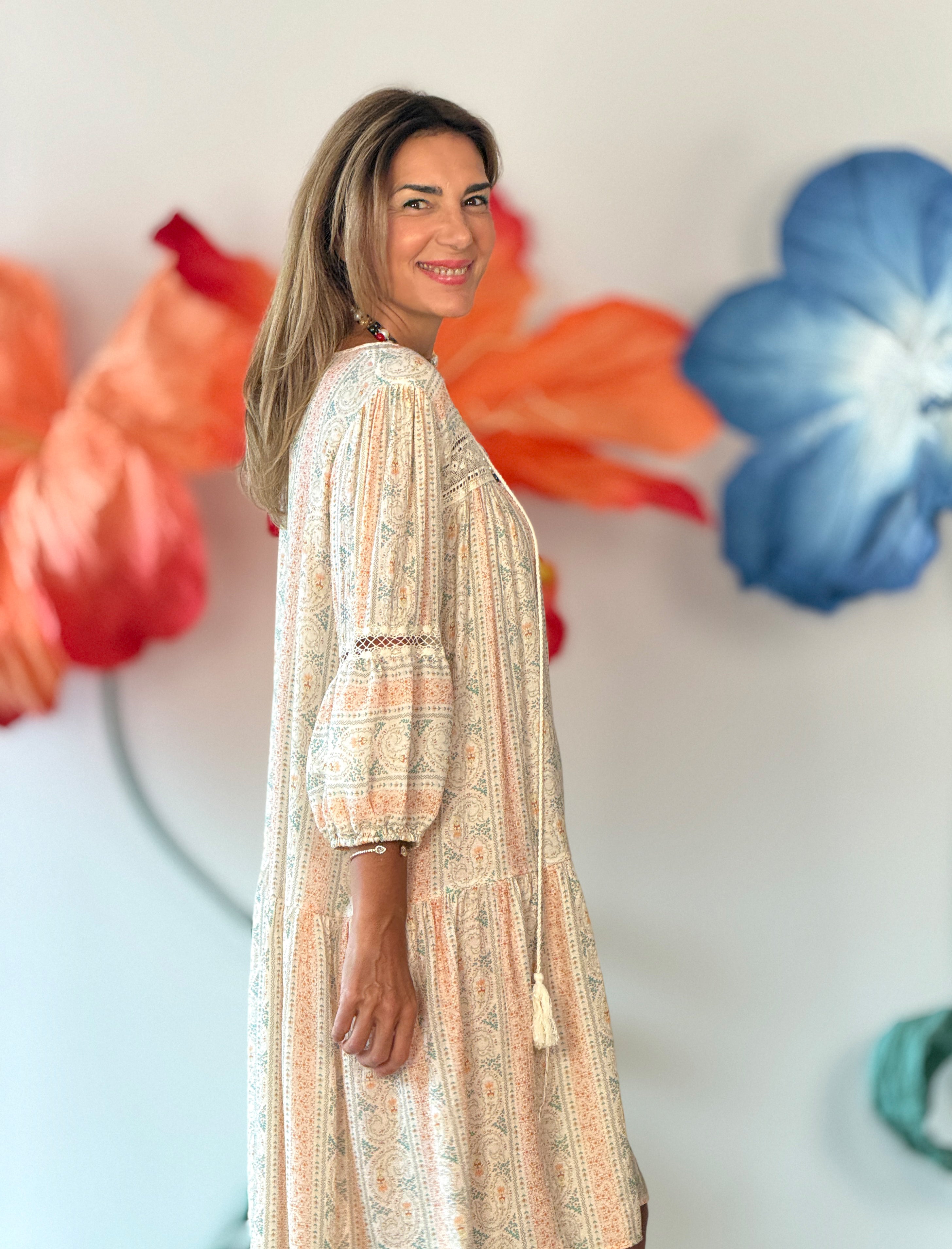 Vestido fluido boho Amelie