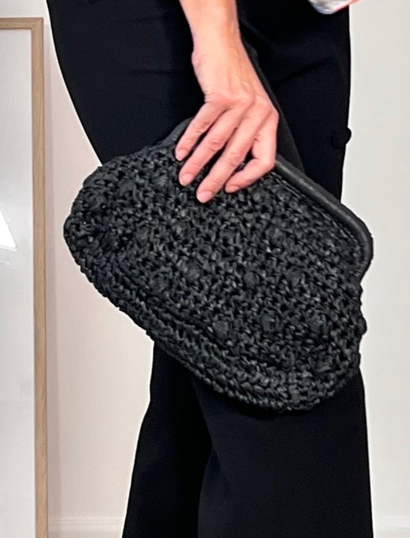 Bolso natural chic negro