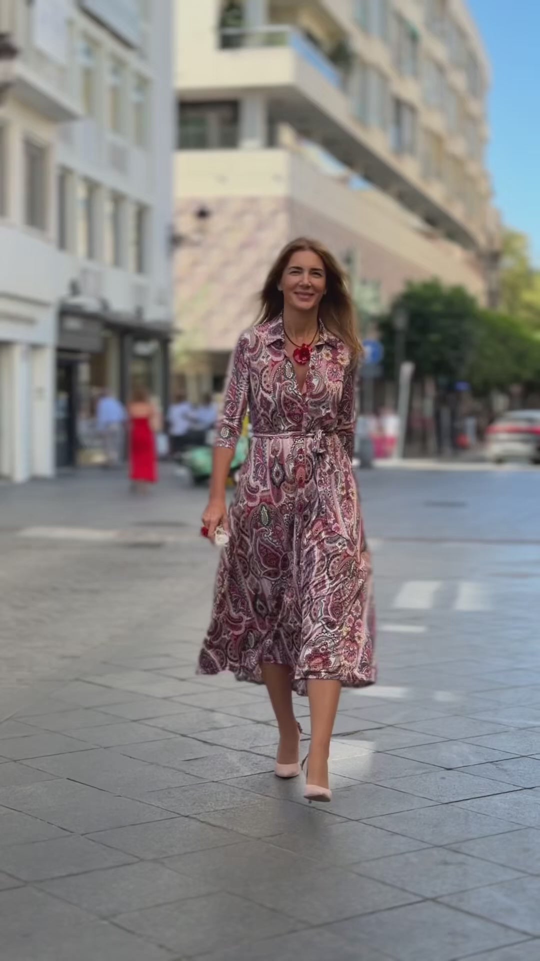 Vestido camisero Cashemir chic