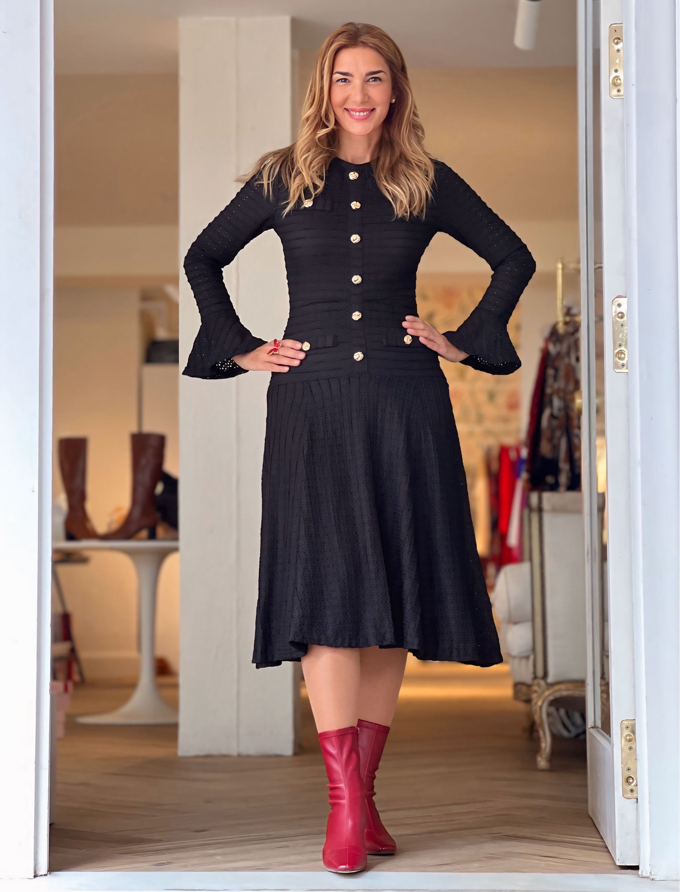 Vestido muy chic Coco negro