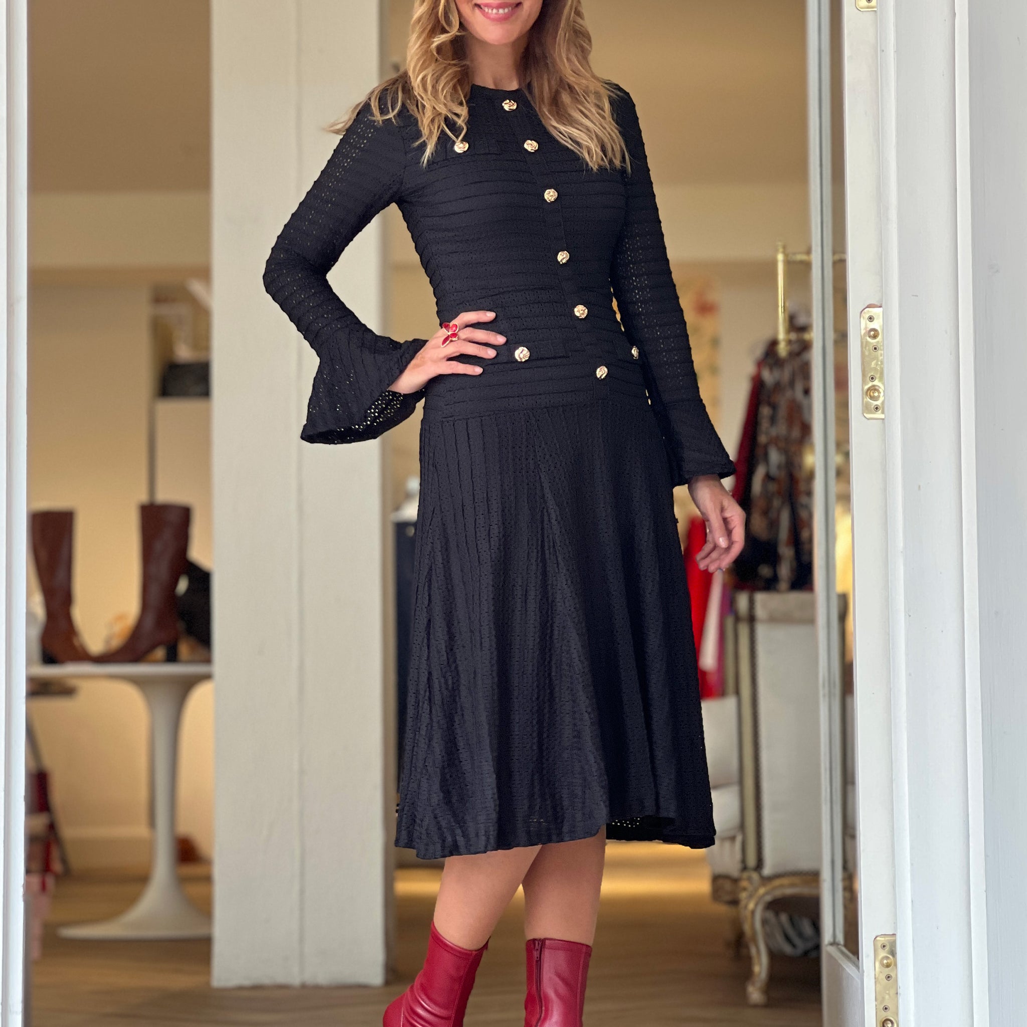 Vestido muy chic Coco negro
