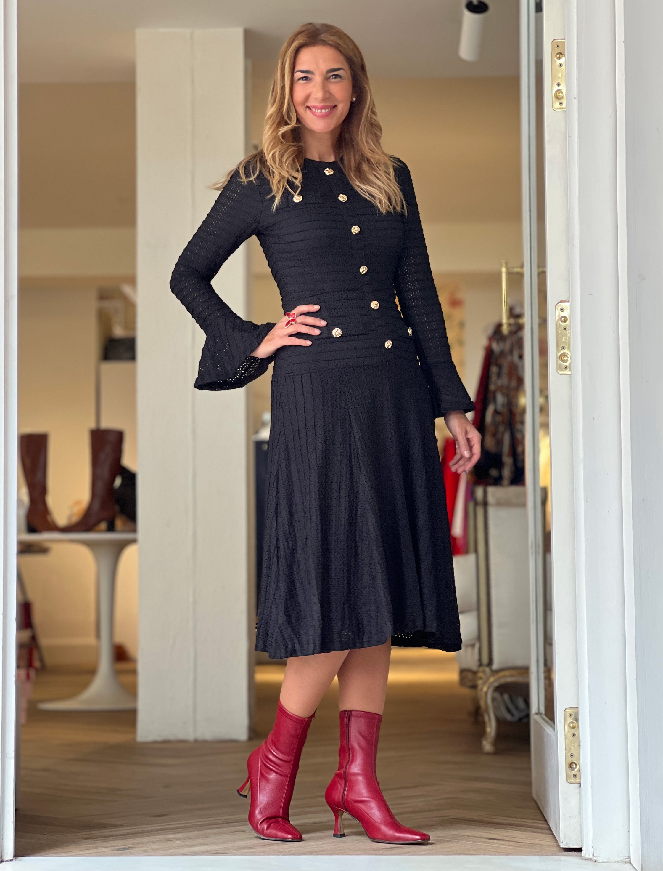 Vestido muy chic Coco negro