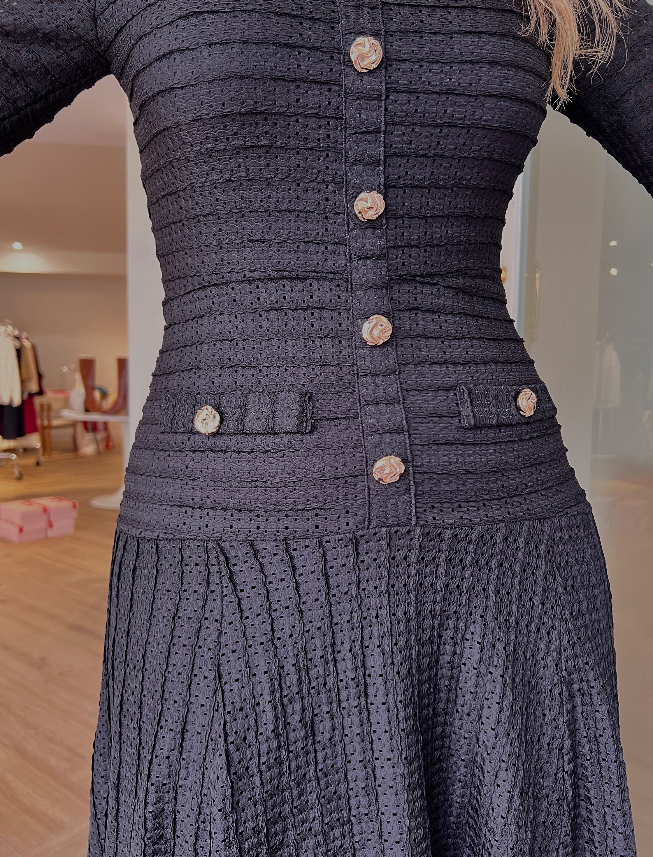 Vestido muy chic Coco negro