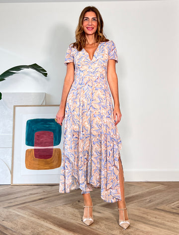 Vestido Fluido Lavanda