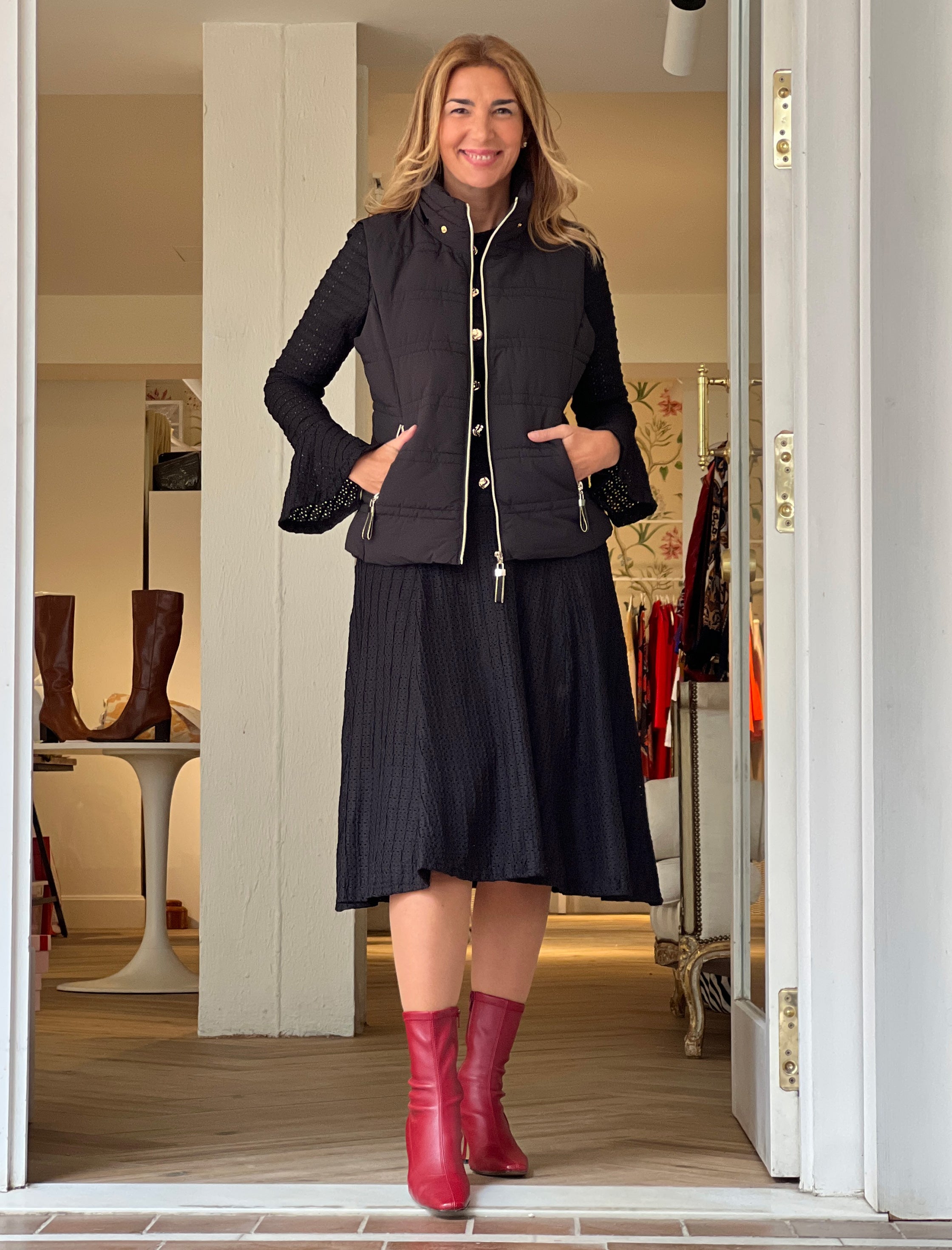 Vestido muy chic Coco negro