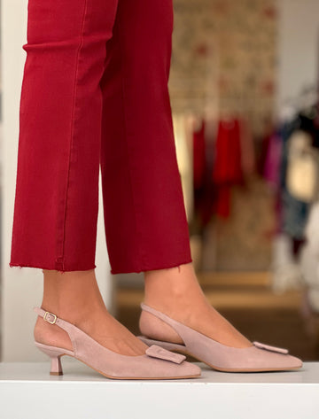 Zapato destalonado Kitten chic nude