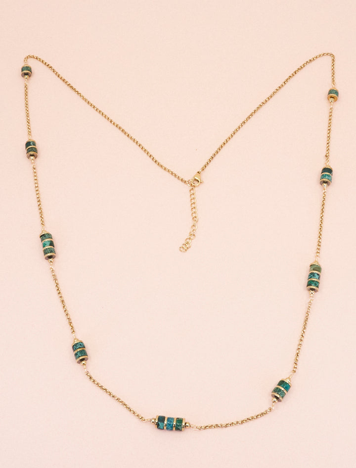 COLLAR BONITO CHARLOTTE VERDE